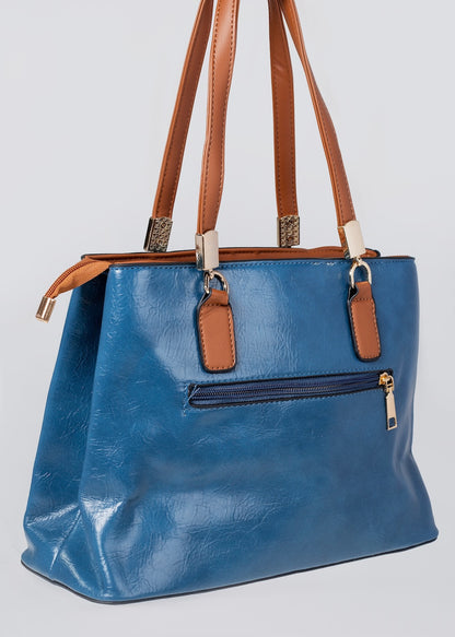 Cartera al hombro Danielle blue