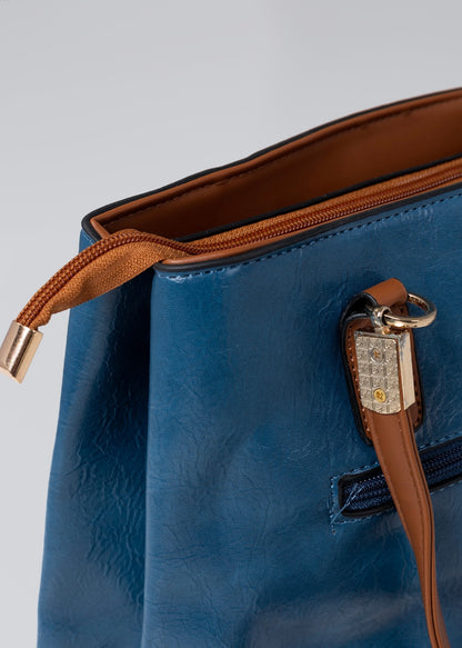 Cartera al hombro Danielle blue