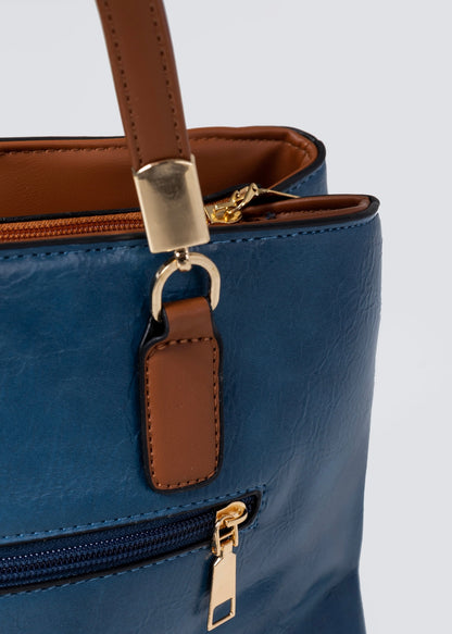 Cartera al hombro Danielle blue