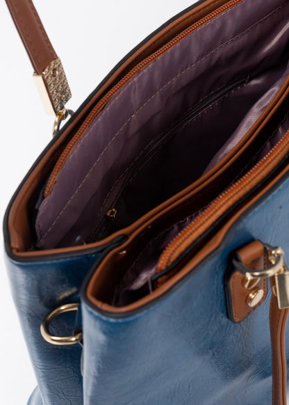 Cartera al hombro Danielle blue