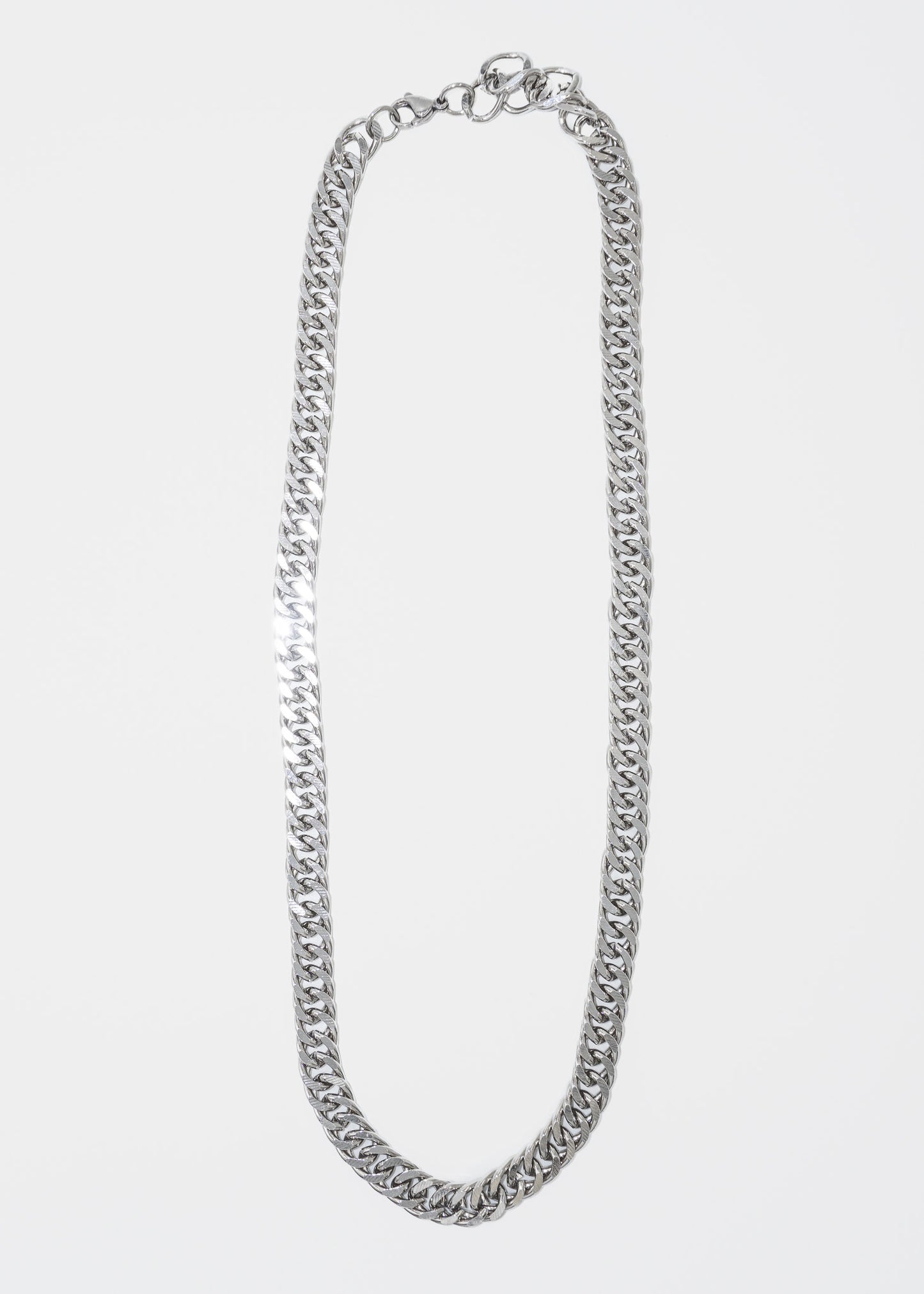 Cadena cubana gruesa 50cm acero quirúrgico