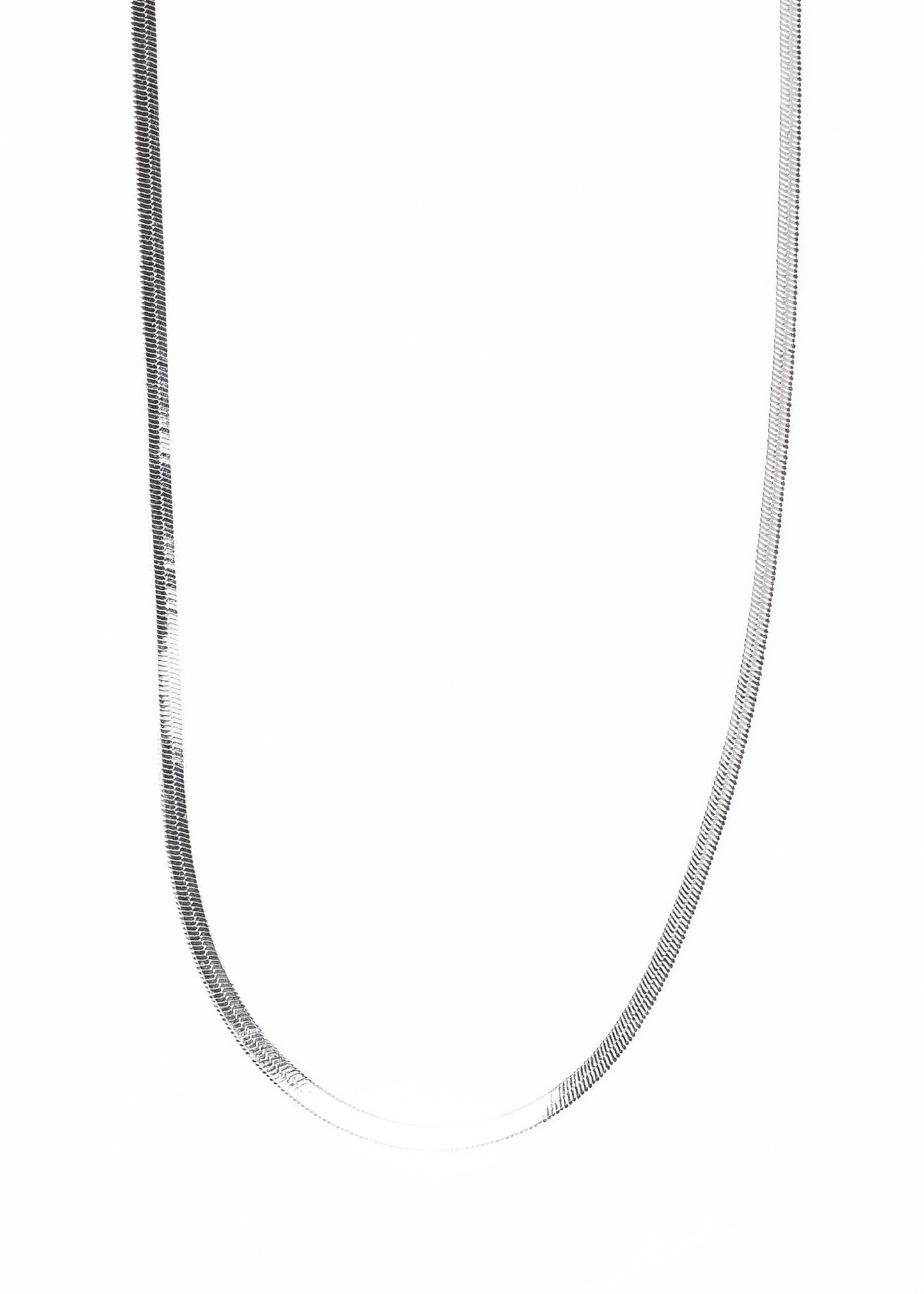 Cadena serpiente fina 2mm acero quirúrgico