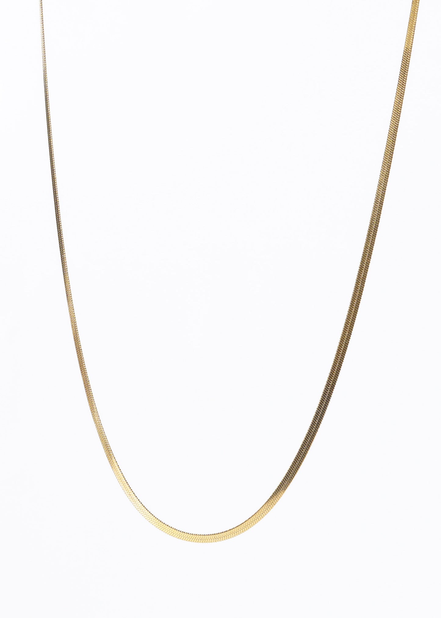 Cadena serpiente fina 2mm acero quirúrgico