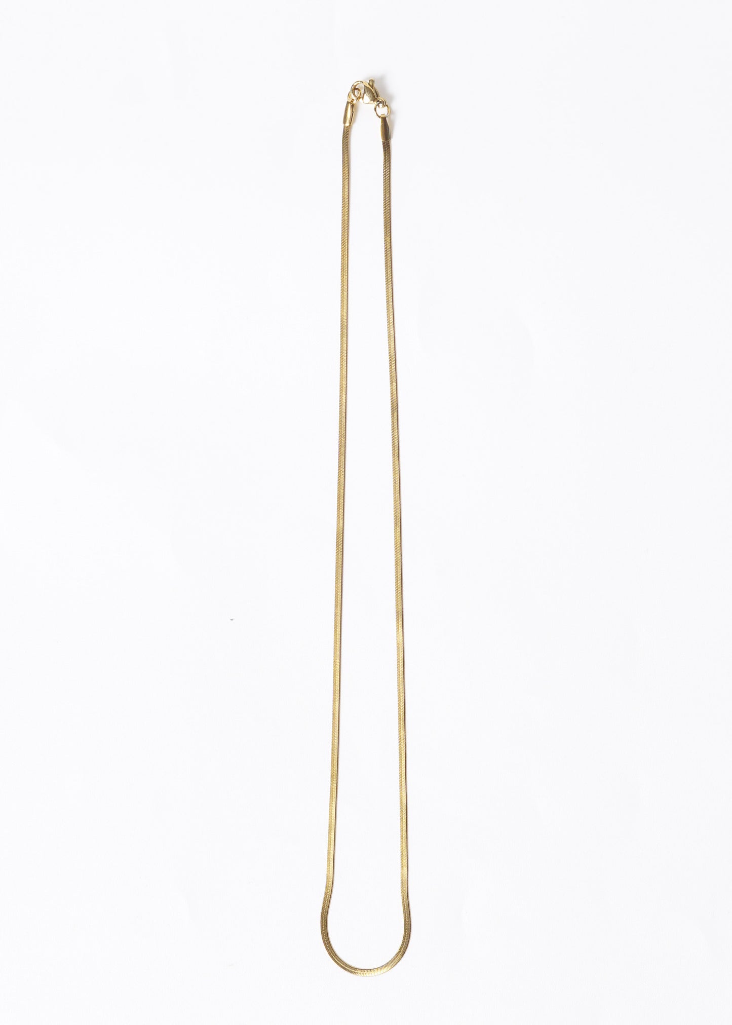 Cadena serpiente fina 2mm acero quirúrgico