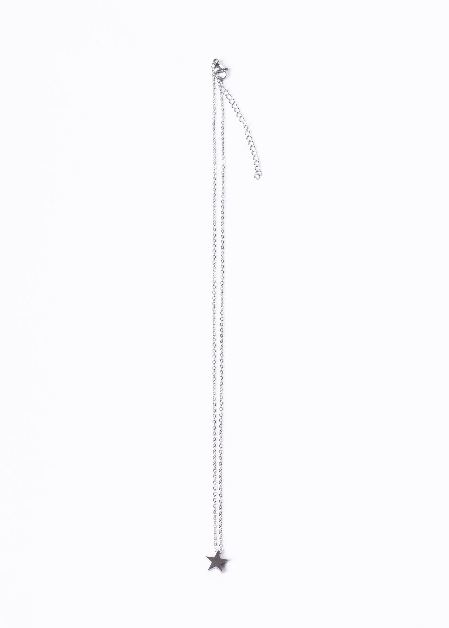 Collar con dije estrella - Acero quirúrgico