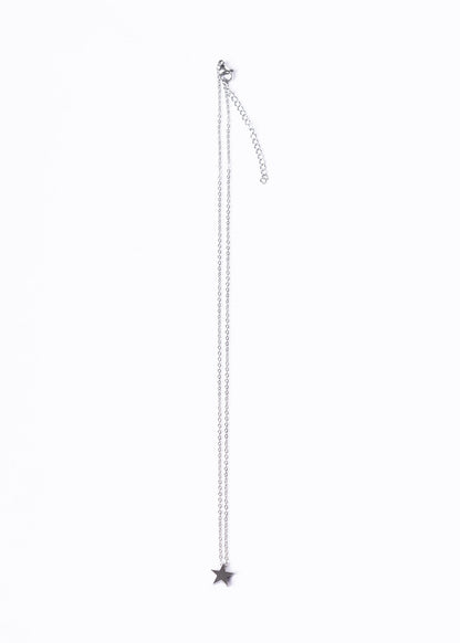 Collar con dije estrella - Acero quirúrgico