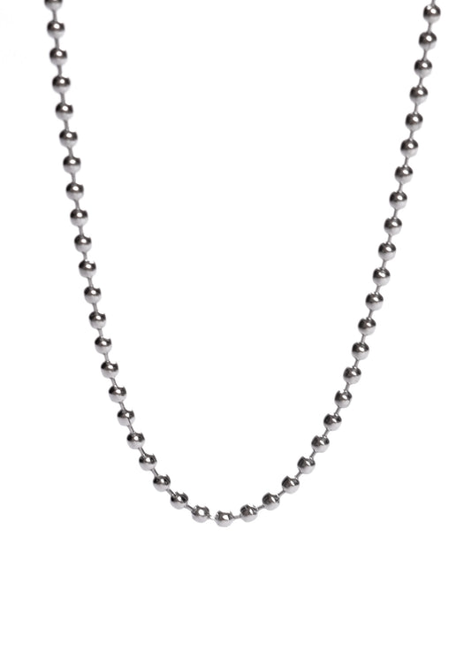 Cadena multi esferas 50cm acero quirúrgico