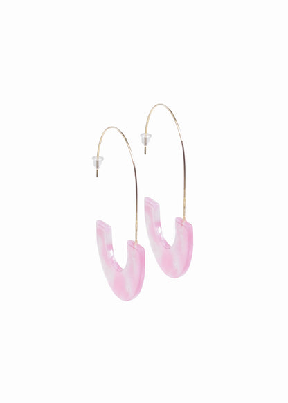 Caravanas Candado acrílico