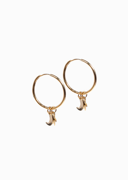 Aros Luna y Estrella acero quirúrgico