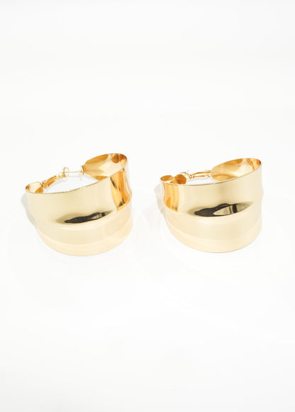 Caravanas aros lisos grandes