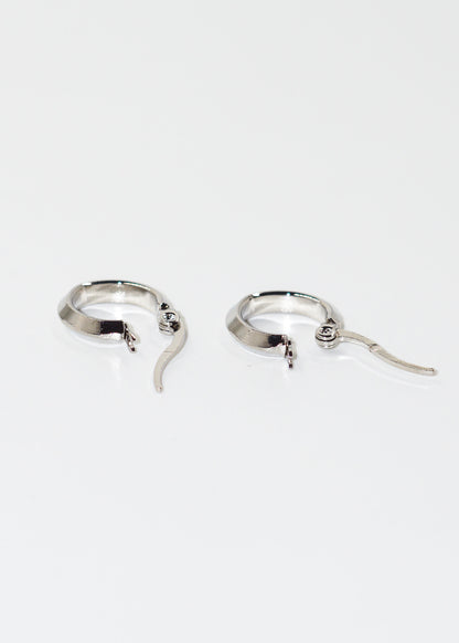 Caravanas Aros Mini Dorados Clip Acero Quirúrgico