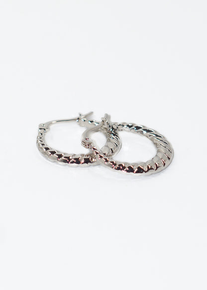 Caravanas aros labrados 22mm acero quirúrgico