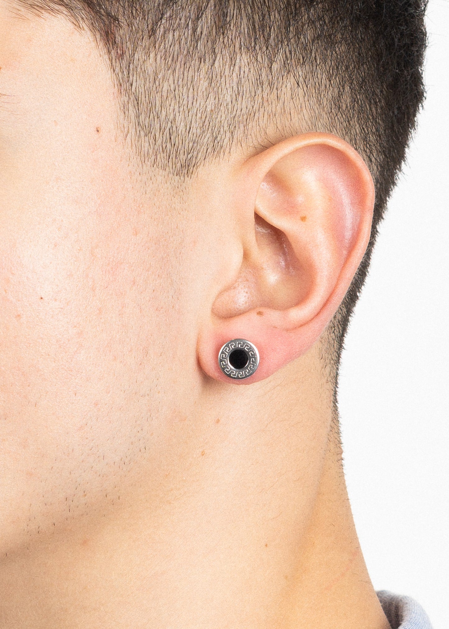 Caravanas guarda griega redondas acero quirúrgico