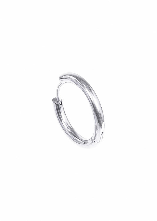 Caravana aro básico chico 9mm acero quirúrgico - Unidad