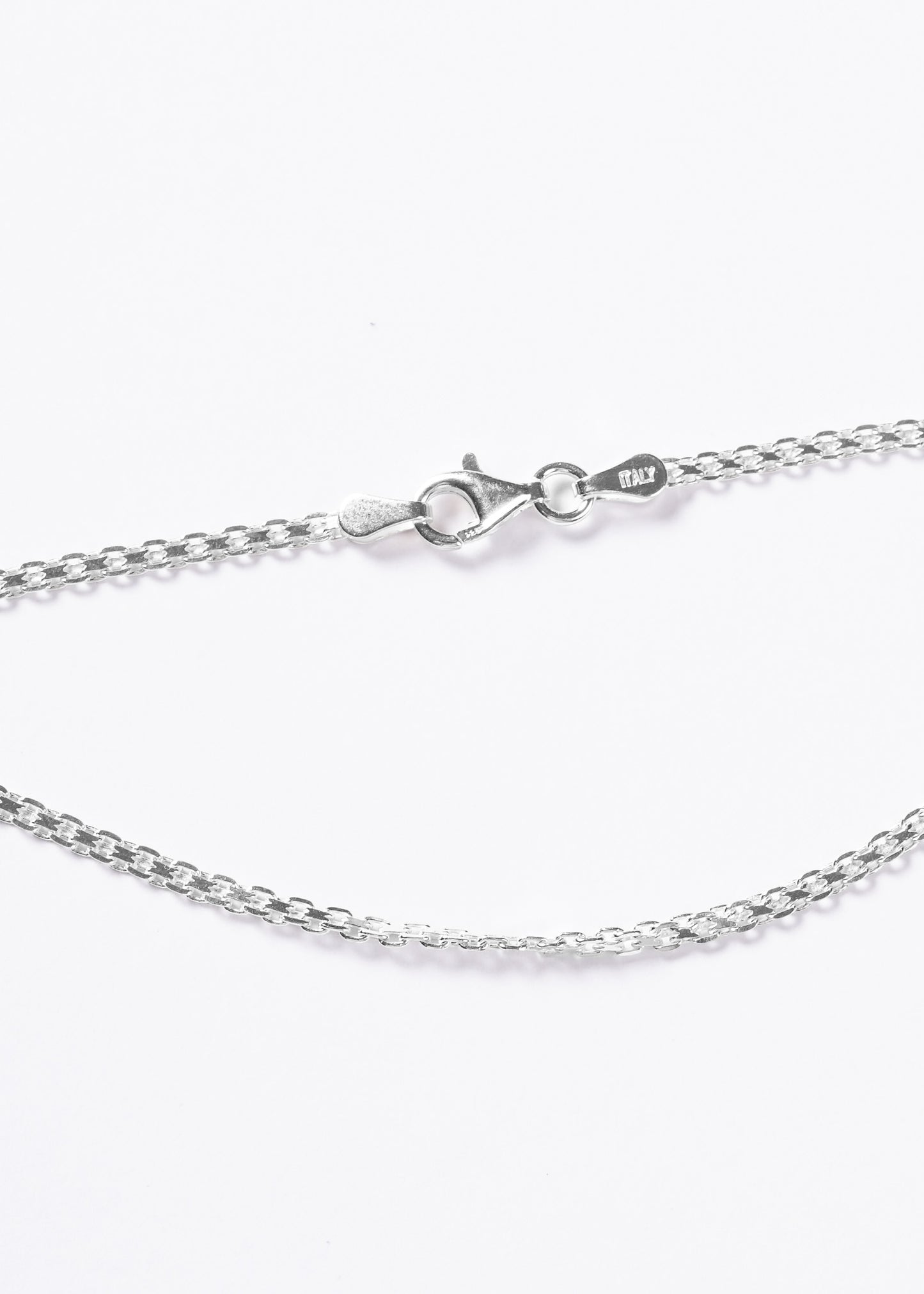 Pulsera Bismarck fina 2mm plata 925 - Unisex