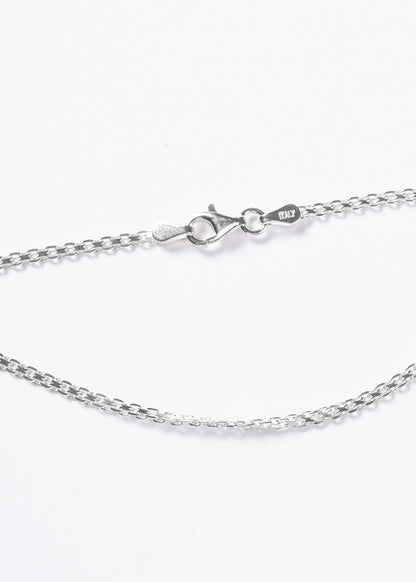 Pulsera Bismarck fina 2mm plata 925 - Unisex