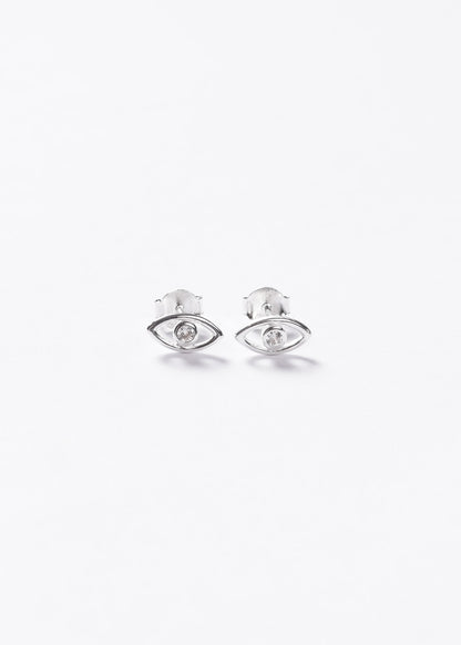 Caravanas ojo turco Plata 925 & Zirconia