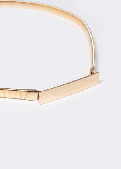 Cinto metálico placa elastizado