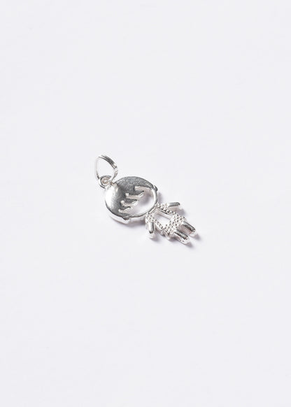 Dije Nene 20mm labrado plata 925