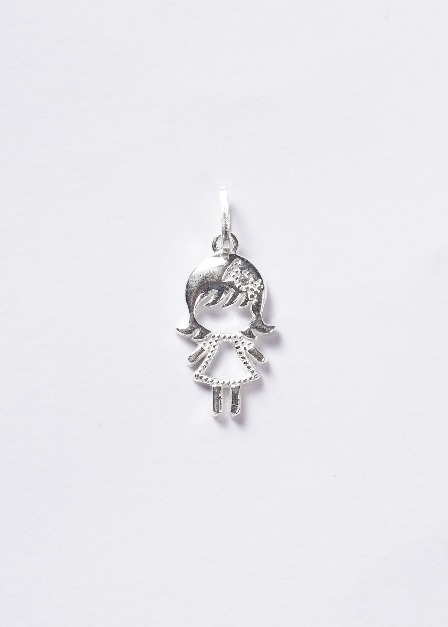 Dije Nena labrado 20mm plata 925