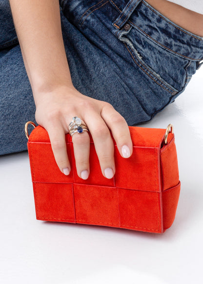 Mini bag con correa y cinto