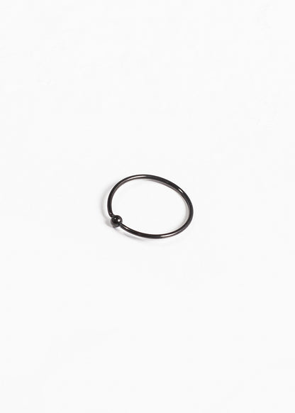 Piercing aro abierto con bolita acero quirúrgico