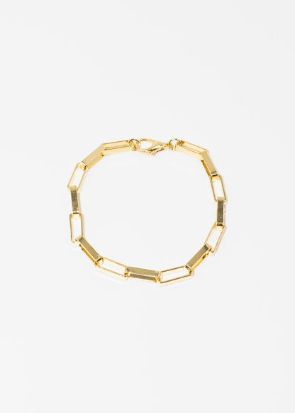 Pulsera forcet baño en oro 18k