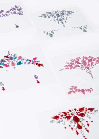 Brillos máscaras faciales autoadhesivos