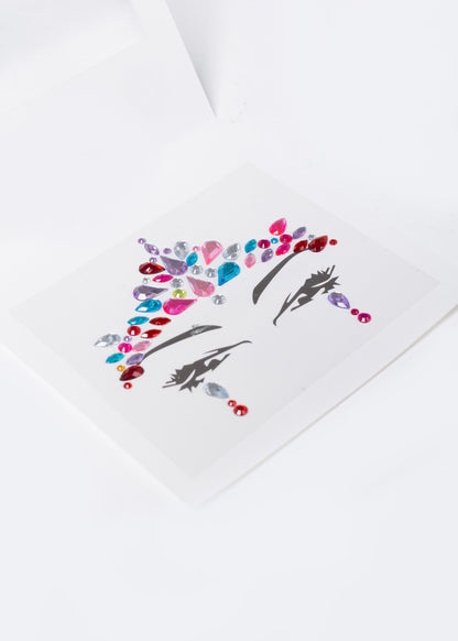 Brillos máscaras faciales autoadhesivos