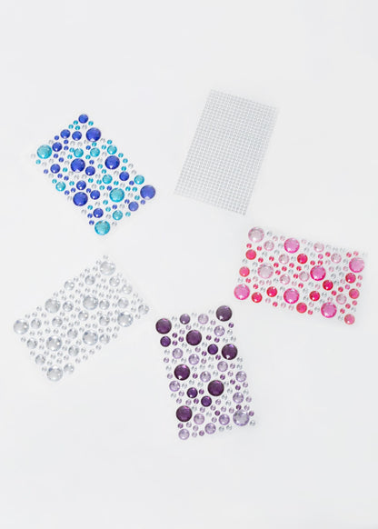 Brillos faciales autoadhesivos pack x5