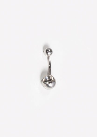 Piercing para ombligo con strass acero quirúrgico