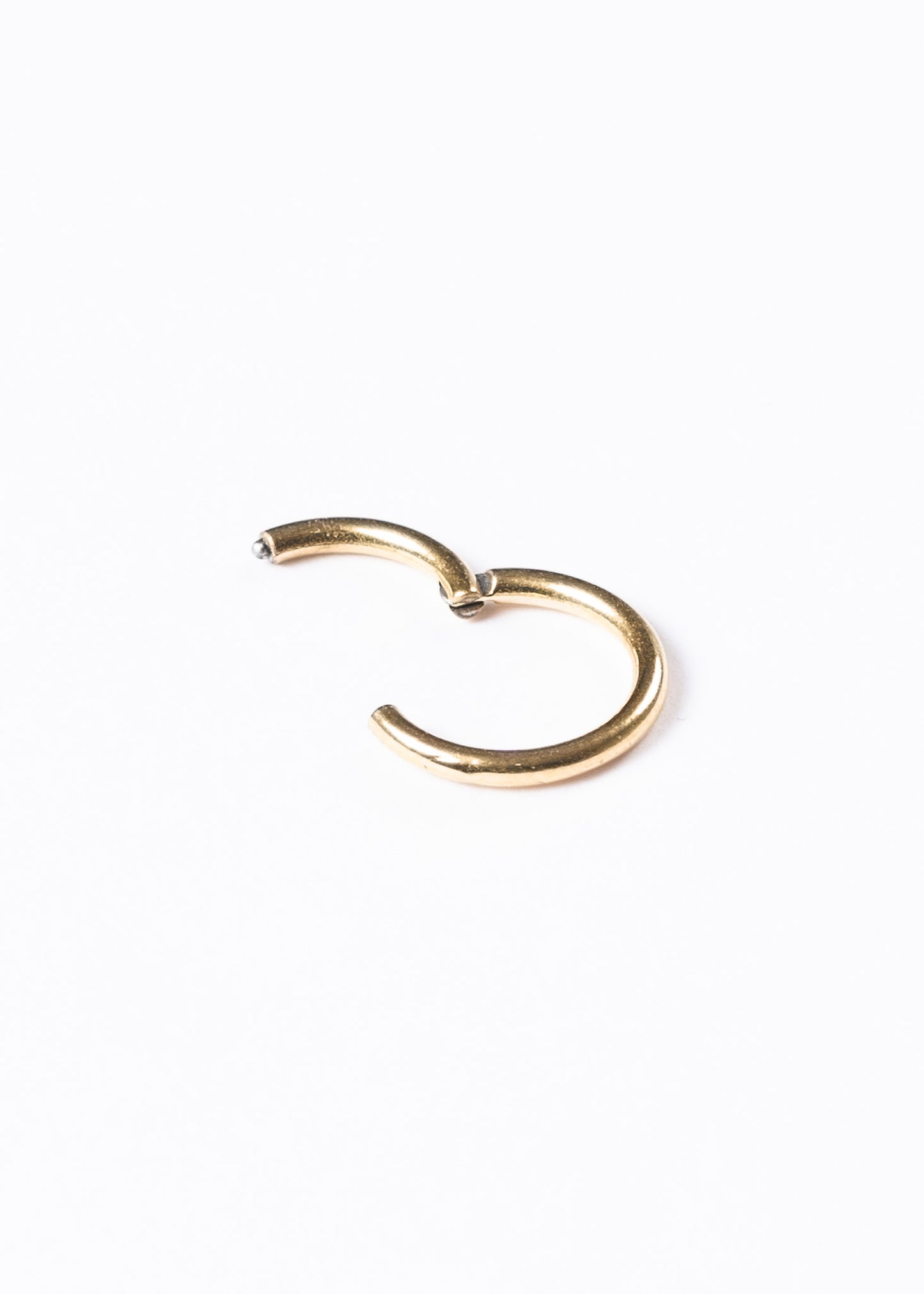 Piercing aro clicker - Acero quirúrgico dorado