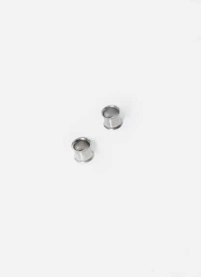 Expansor túnel sin borde acero quirúrgico 2mm a 24mm