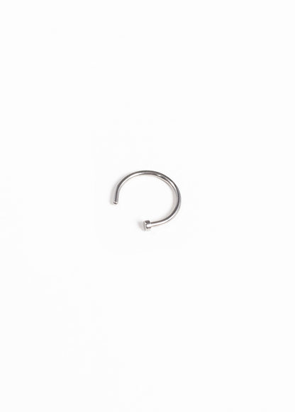 Falso o real piercing básico acero quirúrgico