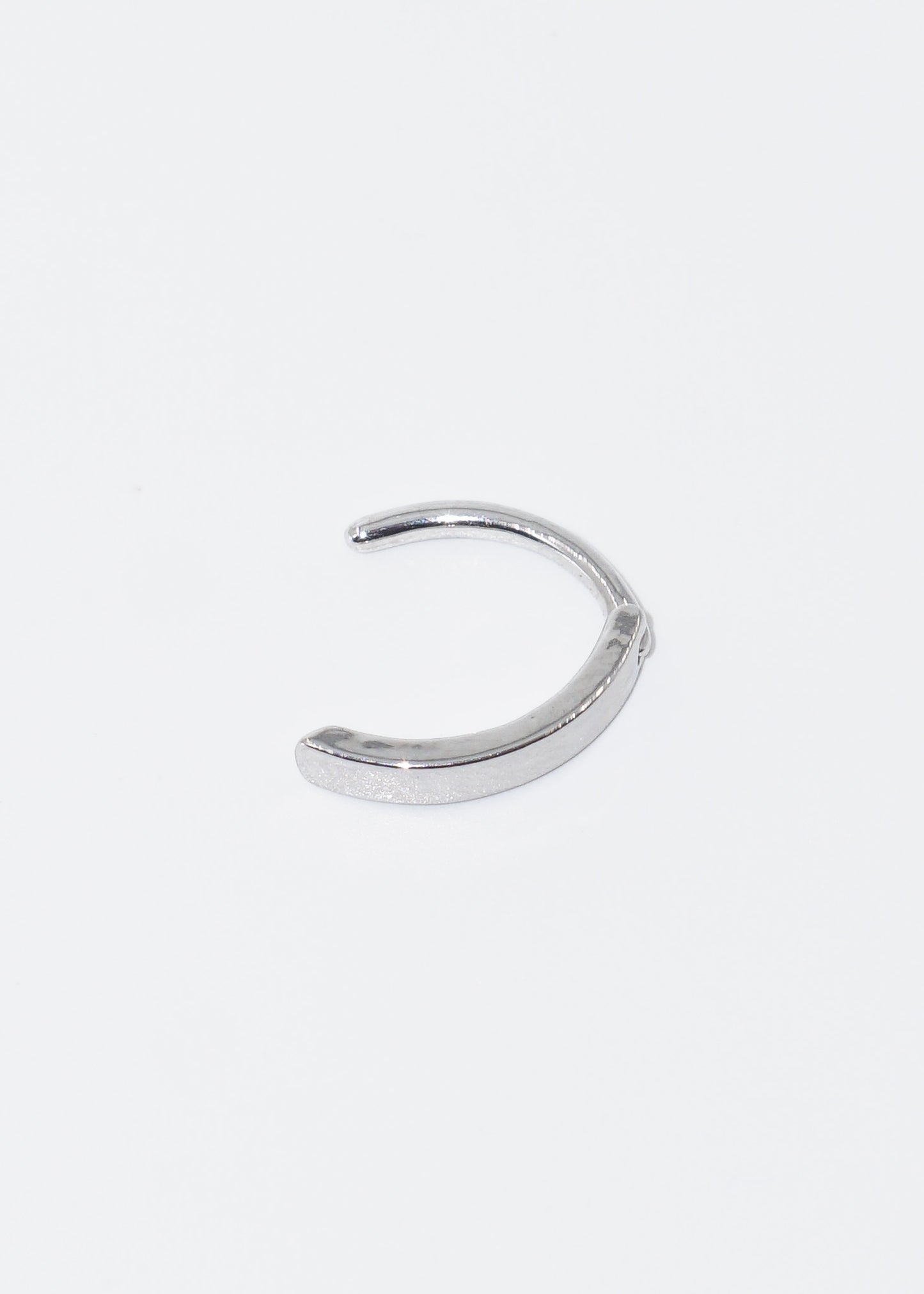 Piercing de ombligo clicker liso acero quirúrgico