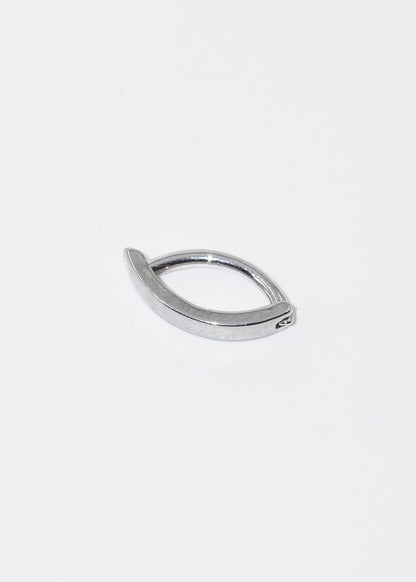 Piercing de ombligo clicker liso acero quirúrgico