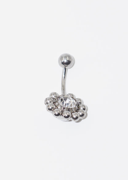 Piercing para ombligo multi esferas acero quirúrgico