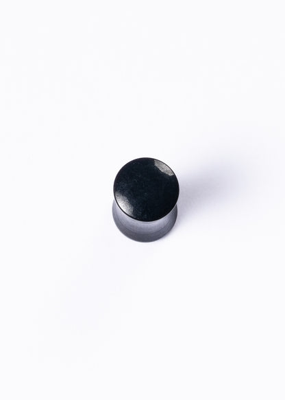 Expansor negro acrílico sin túnel