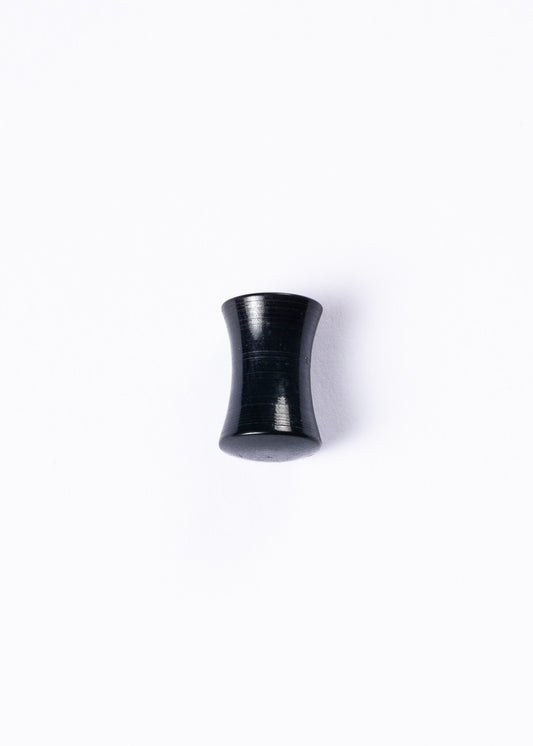 Expansor negro acrílico sin túnel