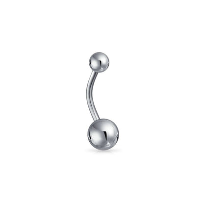 Piercing ombligo liso Acero Quirúrgico chico