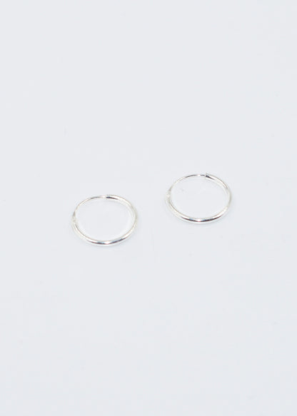 Caravanas aritos básicos plata 925 - Desde 8mm