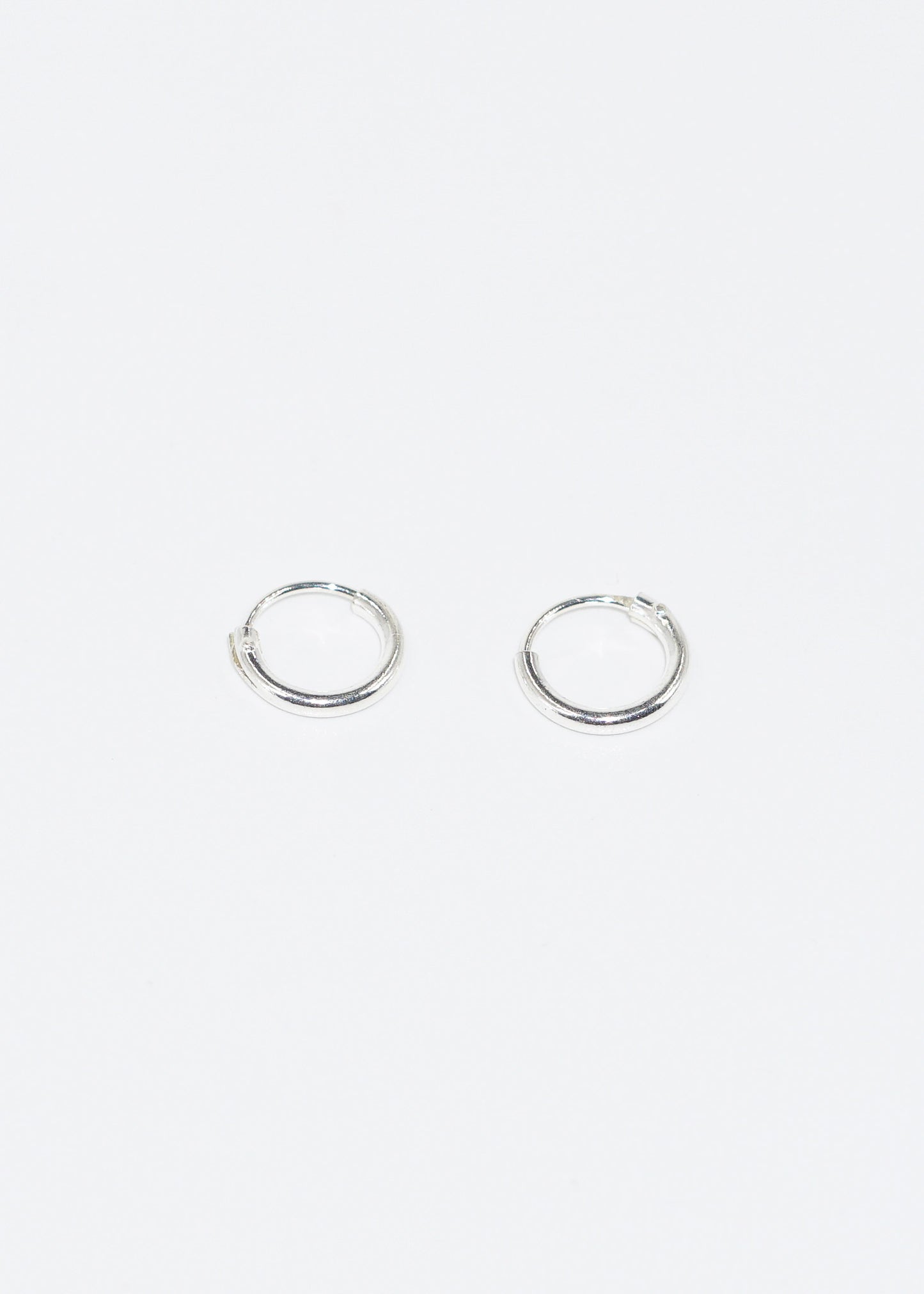Caravanas aritos básicos plata 925 - Desde 8mm