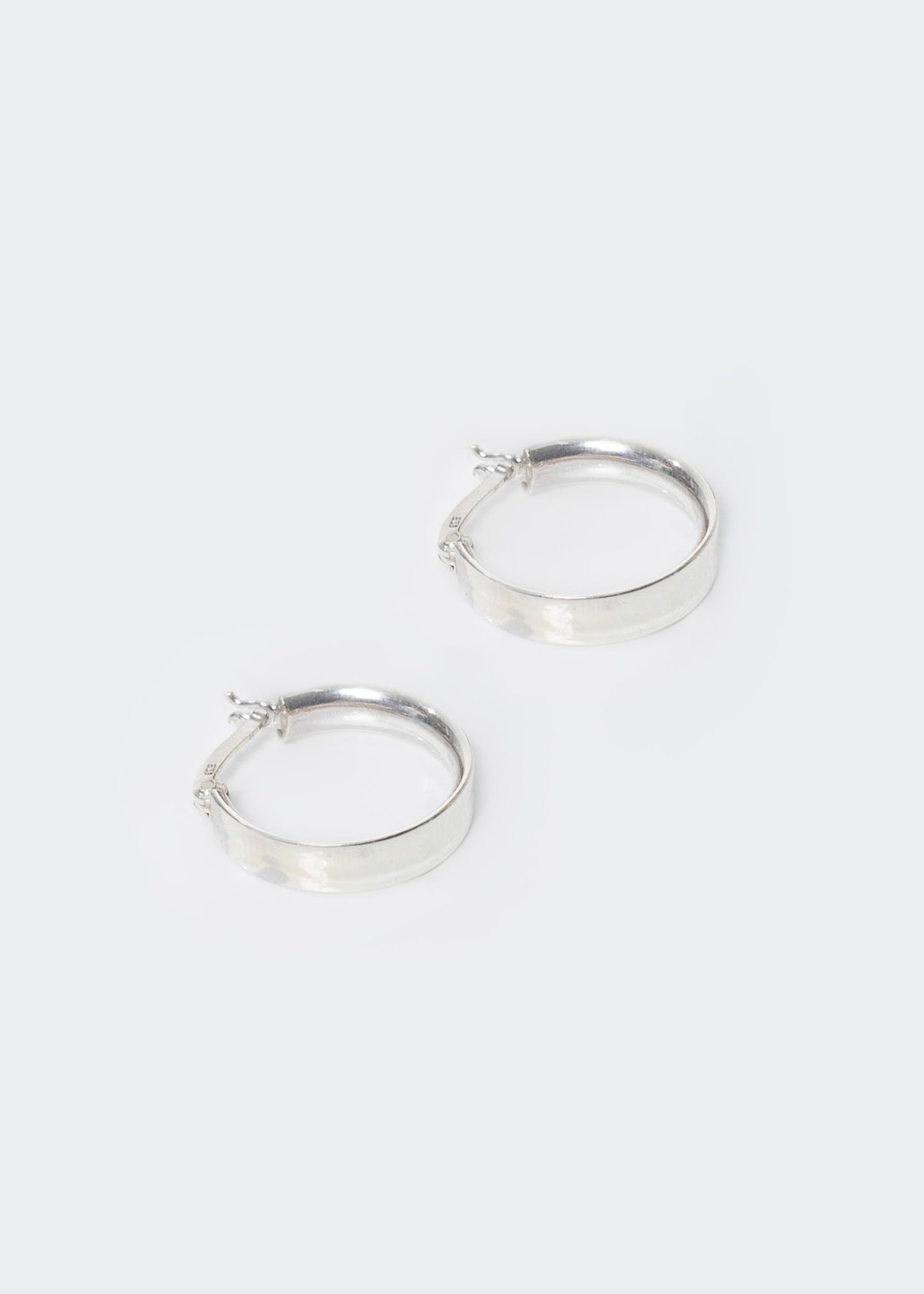 Aros Praga anchos plata 925