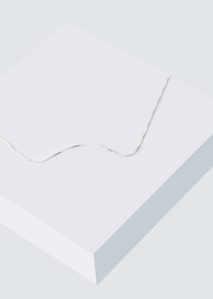 Cadena veneciana fina plata 925