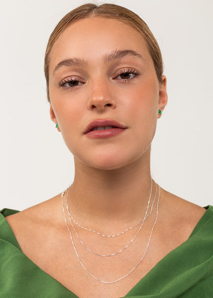 Cadena veneciana fina plata 925