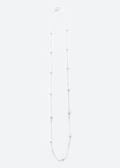 Collar gargantilla con esferas plata 925