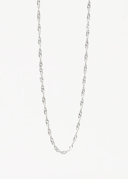 Cadena singapur fina plata 925