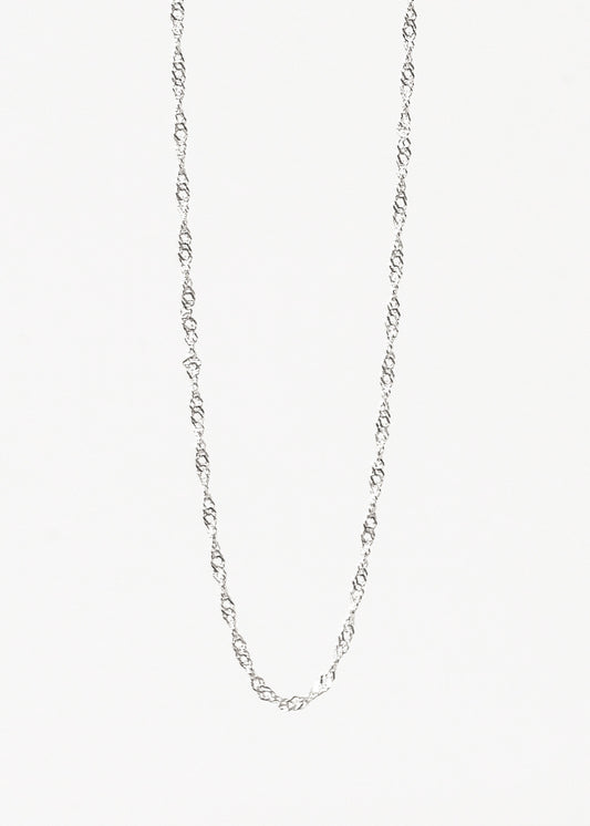 Cadena singapur fina plata 925