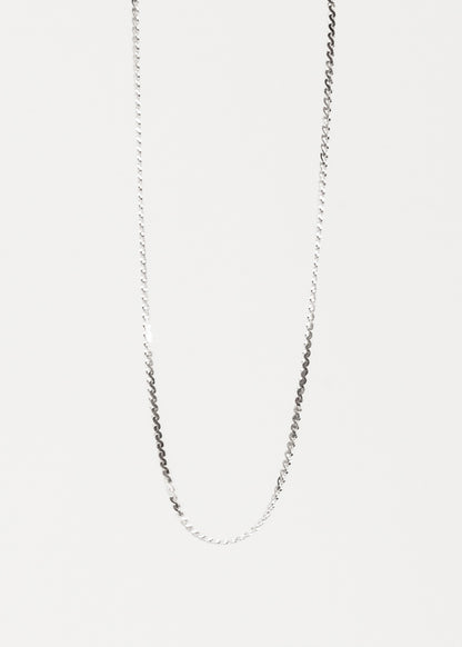 Cadena serpentina fina plata 925