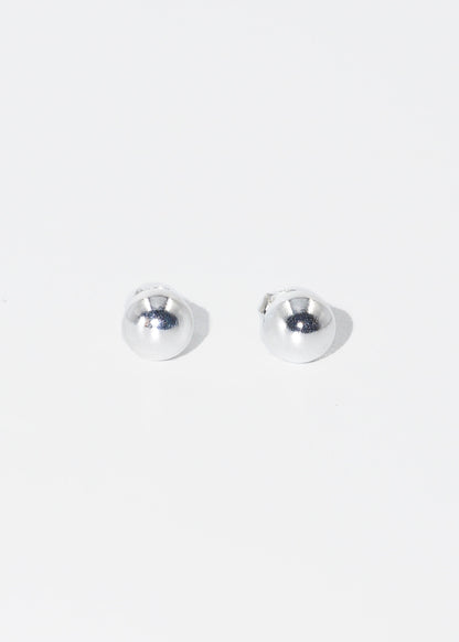 Caravanas esfera 6mm plata 925